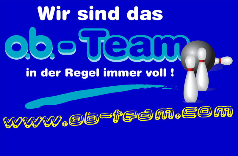 Das o.b.-Team grt die Welt